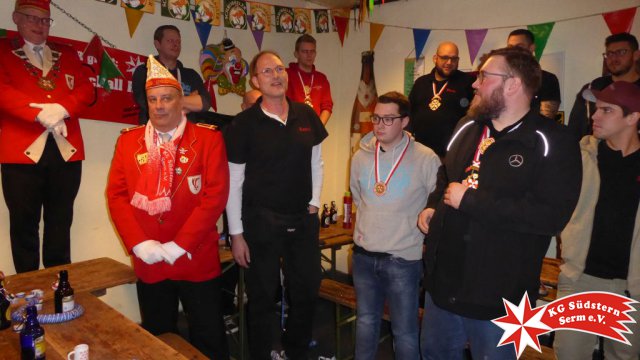 21.02.2020 - Richtfest Prinzengarde